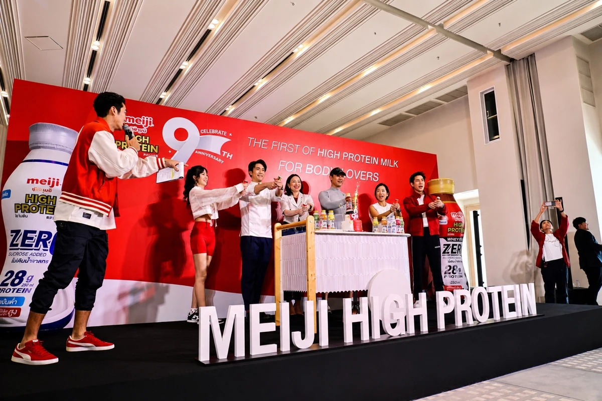 Meiji High Protein launch activation